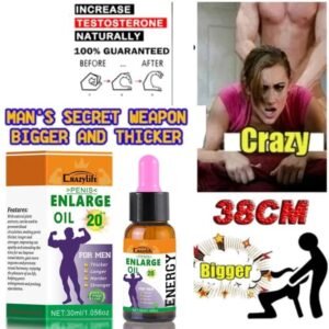 Huile de Massage Vitalité Naturelle pour Homme