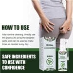 Herbal hémorroïde spray