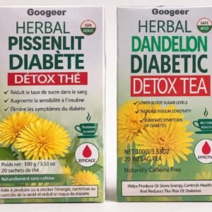 2BOITESThé détox contre diabète 🇳🇪🇹🇬
